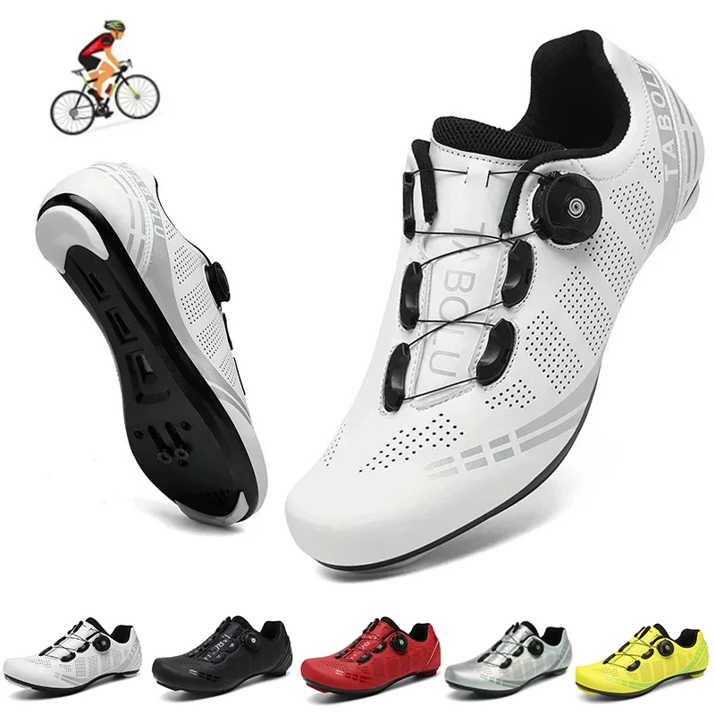 Road Bike Cleats - Unisex Cycling Shoes Road Bike Men