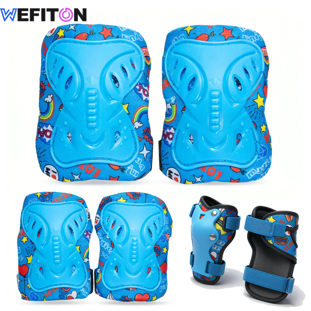 Cycling Gear Of The Year - Kids Knee Elbow Pads Wrist Guards