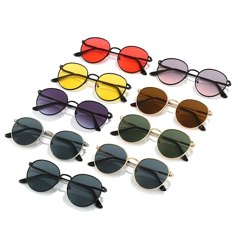 Circle Round Sunglasses Fashio - Vintage Cycling Gear avaliação e preço