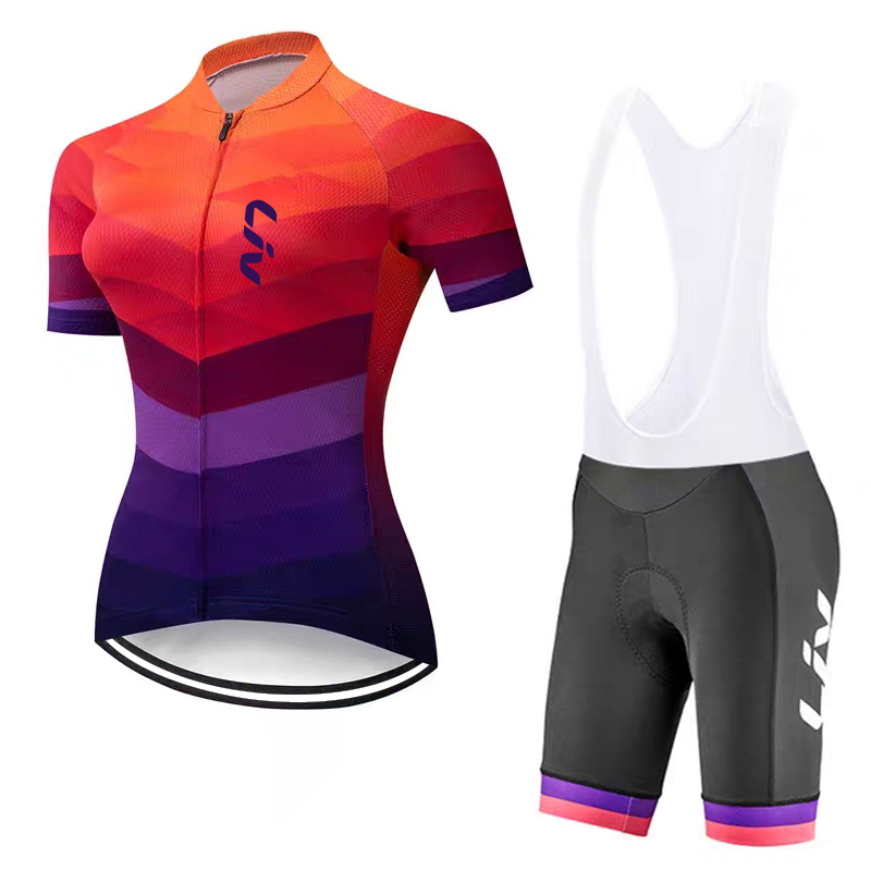 LIV women's cycling jersey set - Cycling Gear Girls avaliação e preço