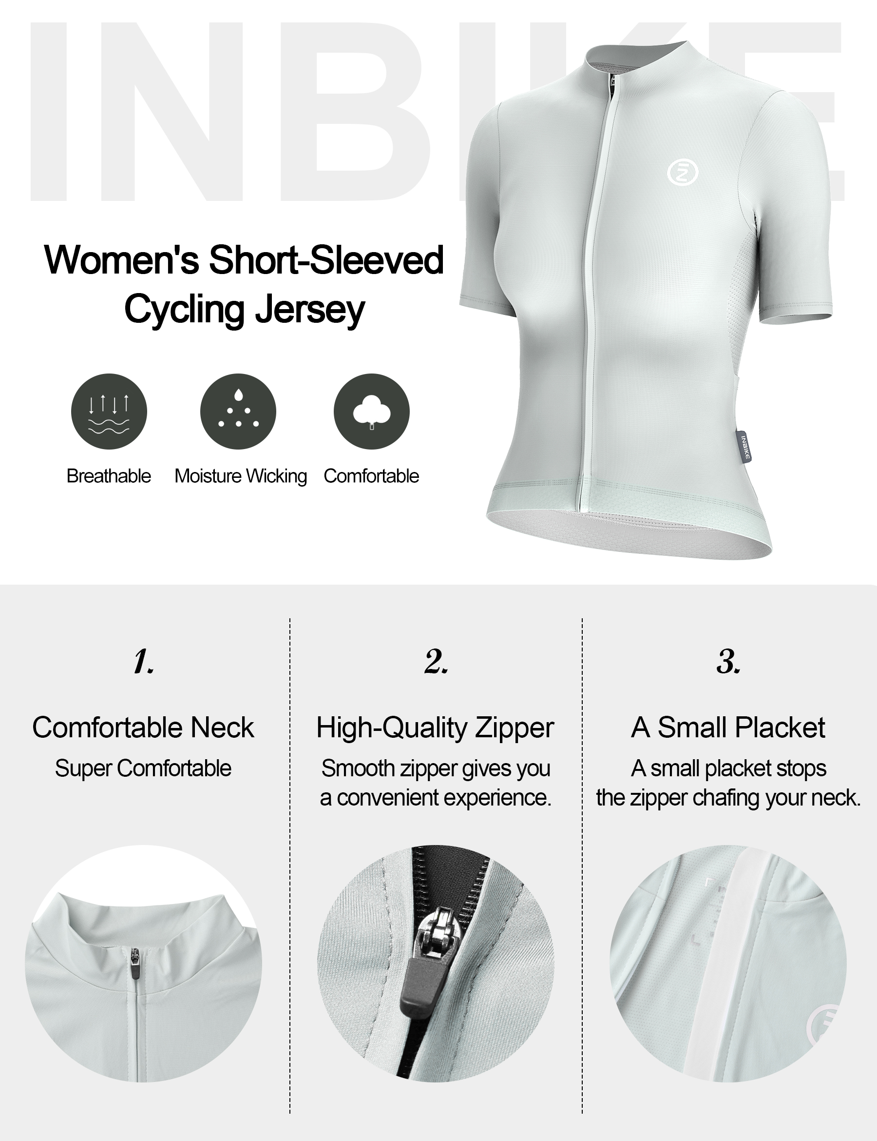 INBIKE Women's Cycling Jersey  - Cycling Gear Girls avaliação e preço