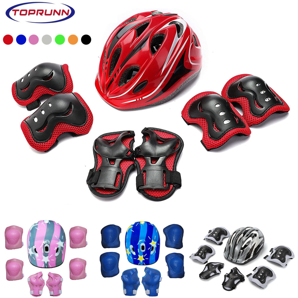 Kids Bike Helmet Knee Elbow Wr - Cycling Gear Of The Year avaliação e preço