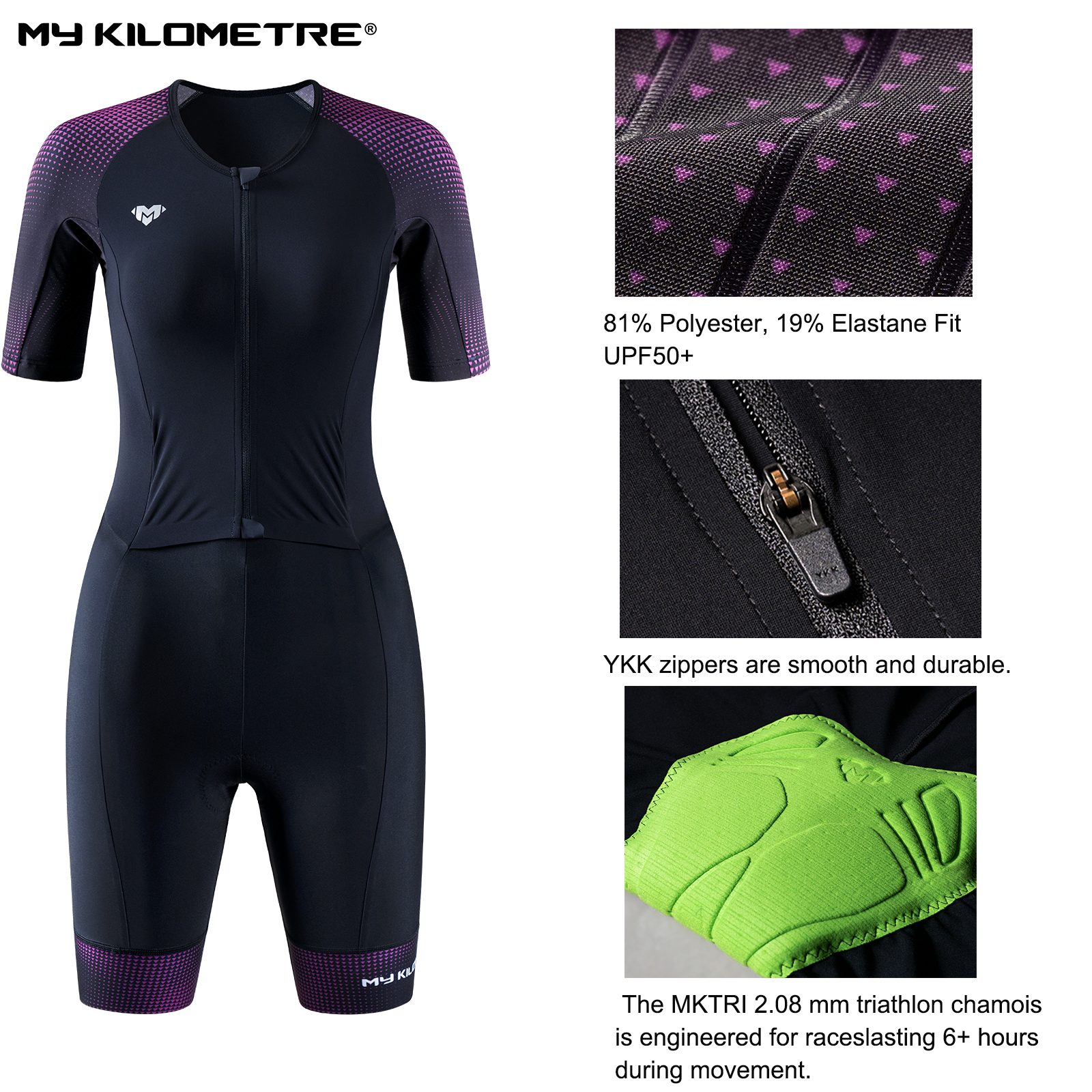 Women’s Triathlon Suit One Pie - Cycling Gear Girls avaliação e preço