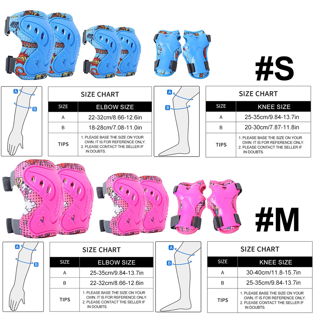 Kids 3-12 Years Knee Pad Elbow - Cycling Gear Of The Year avaliação e preço