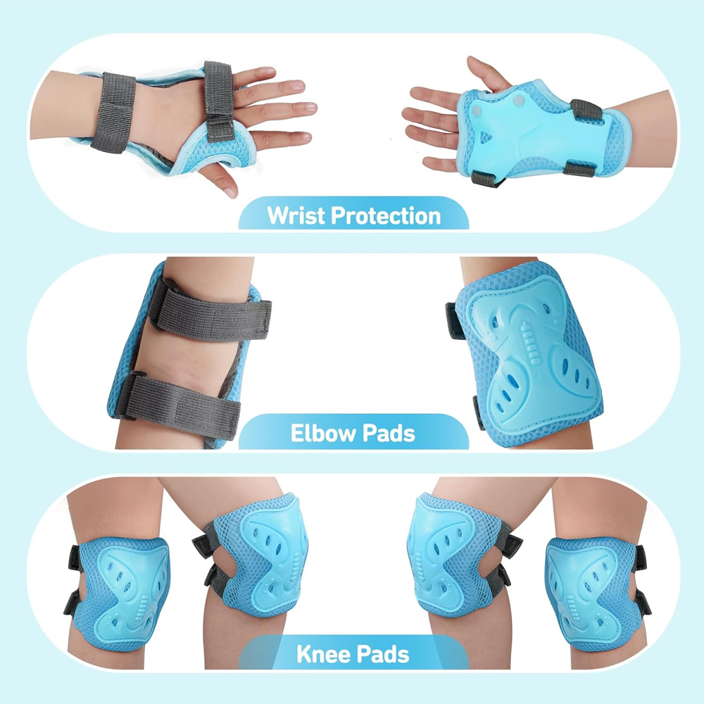 Kids Protective Gear Set Knee  - Cycling Gear Of The Year avaliação e preço