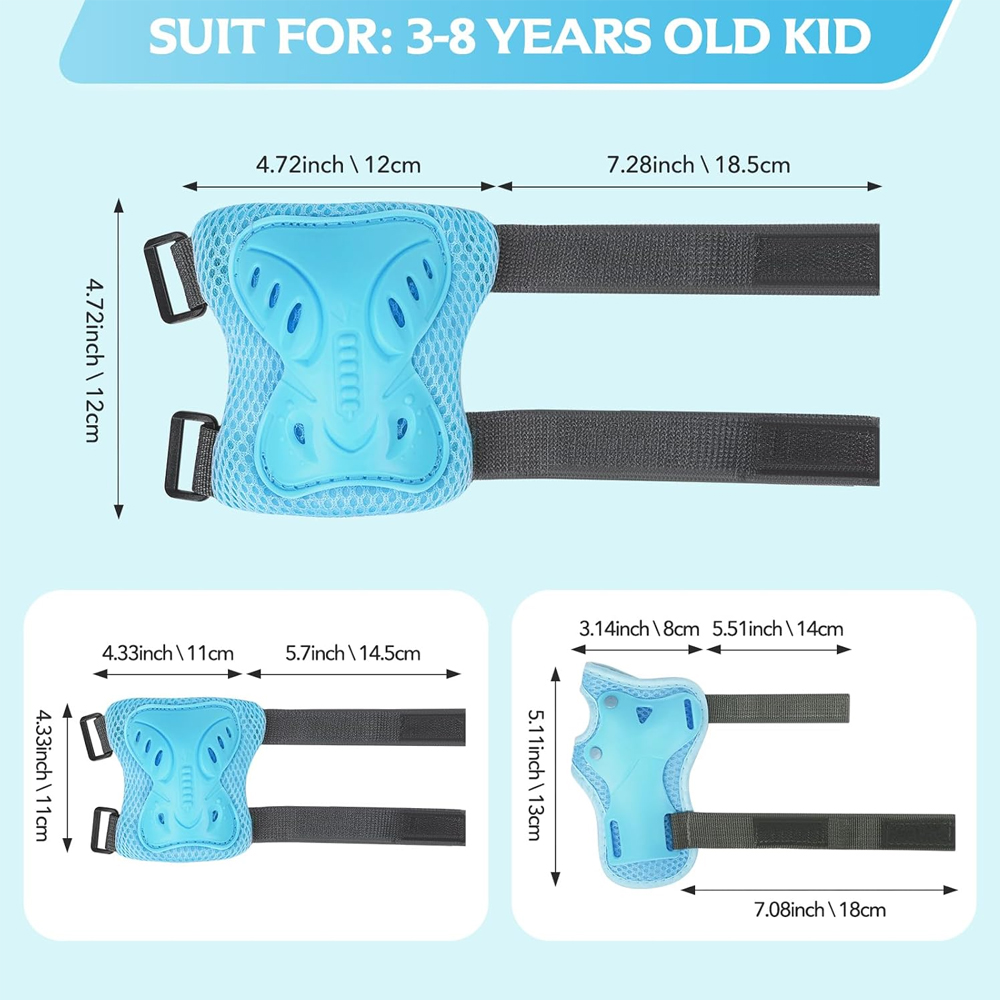 Kids Protective Gear Set Knee  - Cycling Gear Of The Year avaliação e preço