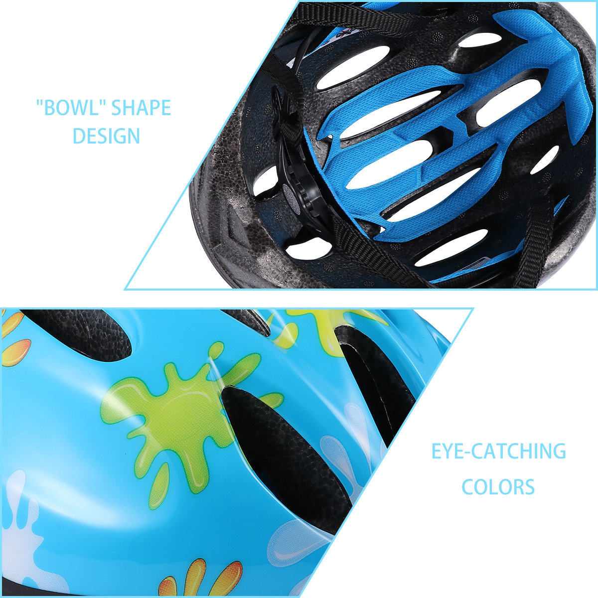 1Pcs Children Safety Skate Blu - Cycling Gear Of The Year avaliação e preço
