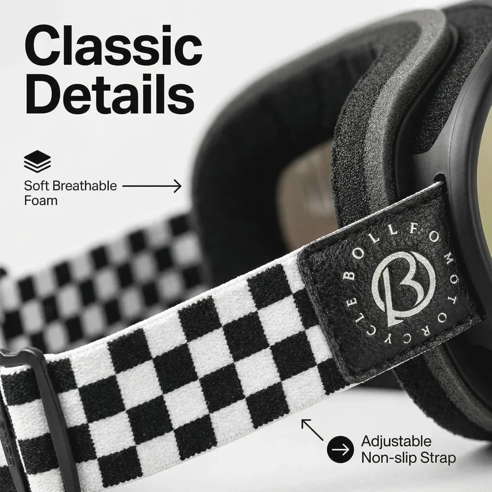 Vintage Motorcycle Goggles Ove - Vintage Cycling Gear avaliação e preço