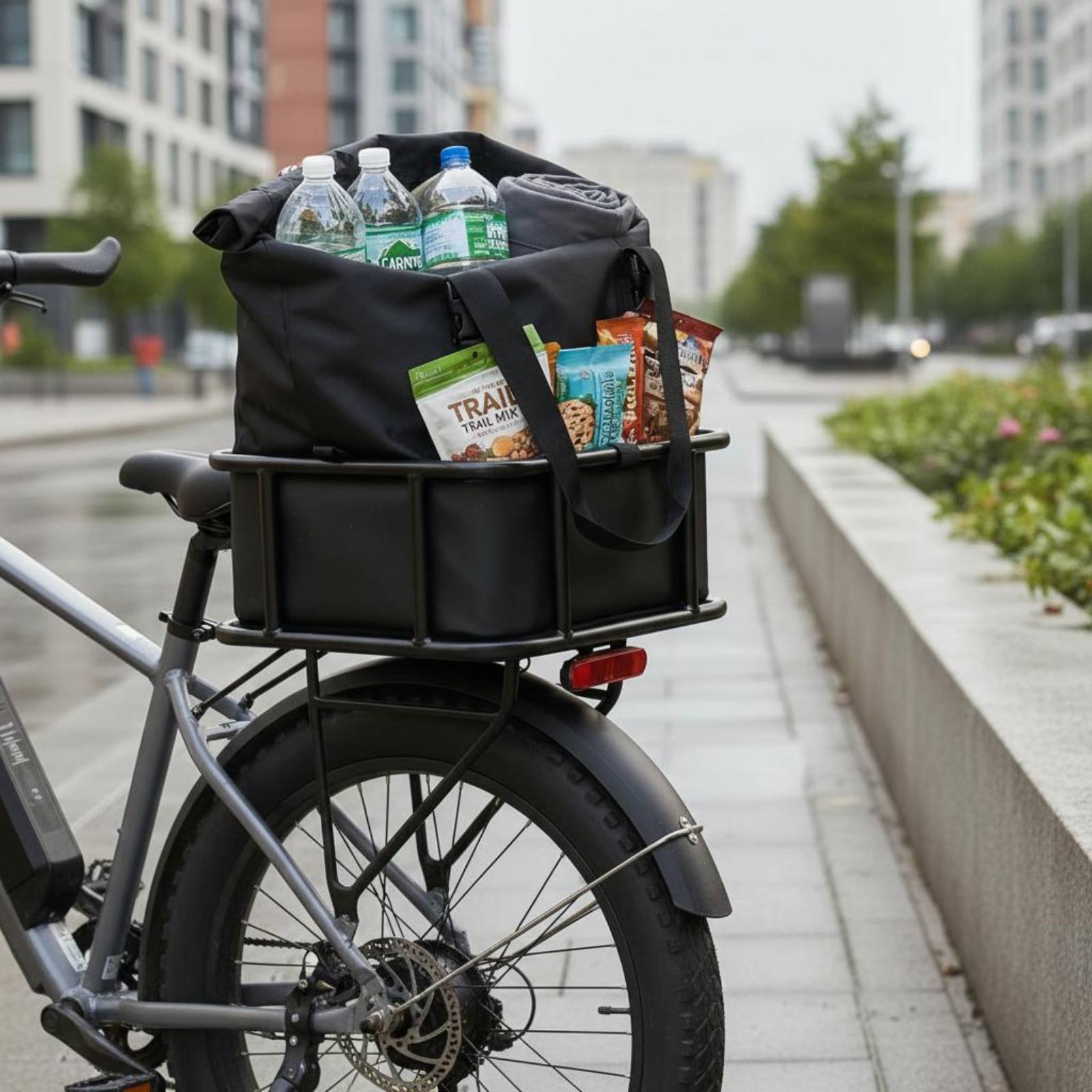 Electric Bike Basket Bag Dustp - Cycling Gear Shop avaliação e preço