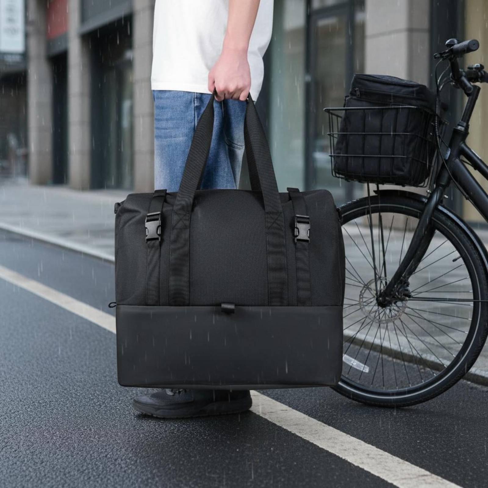 Electric Bike Basket Bag Dustp - Cycling Gear Shop avaliação e preço