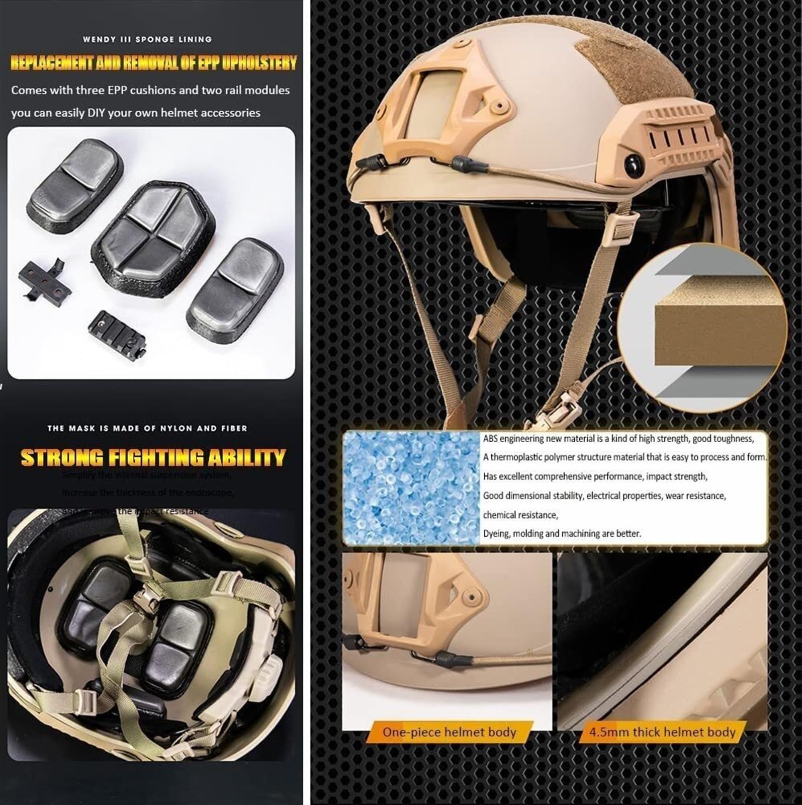 Fast Tactical Helmet Set Ghost - Cycling Gear Of The Year avaliação e preço