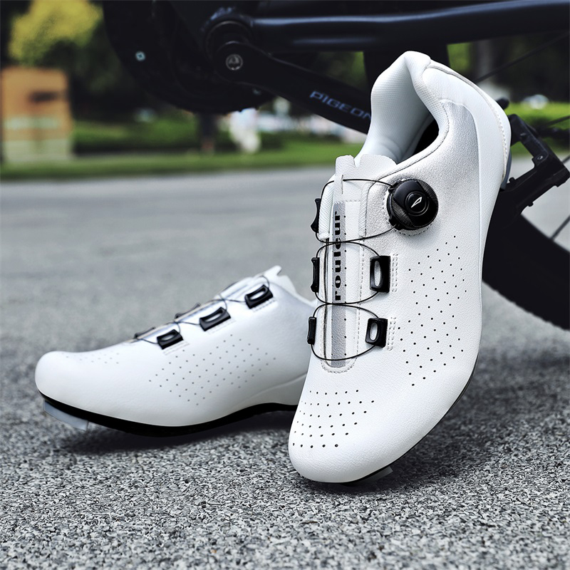 Road Cycling Shoes Flats Cleat - Road Bike Cleats avaliação e preço