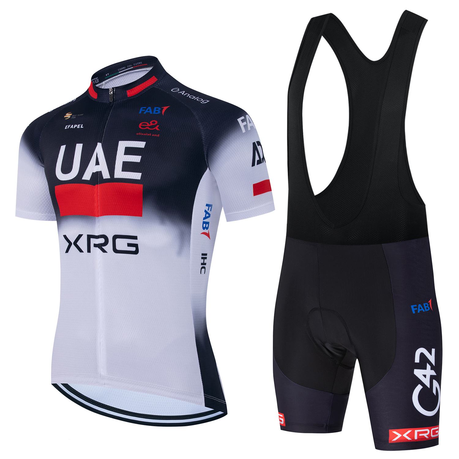 2025 UAE Cycling Jersey Set Ma - Cycling Gear Uae avaliação e preço
