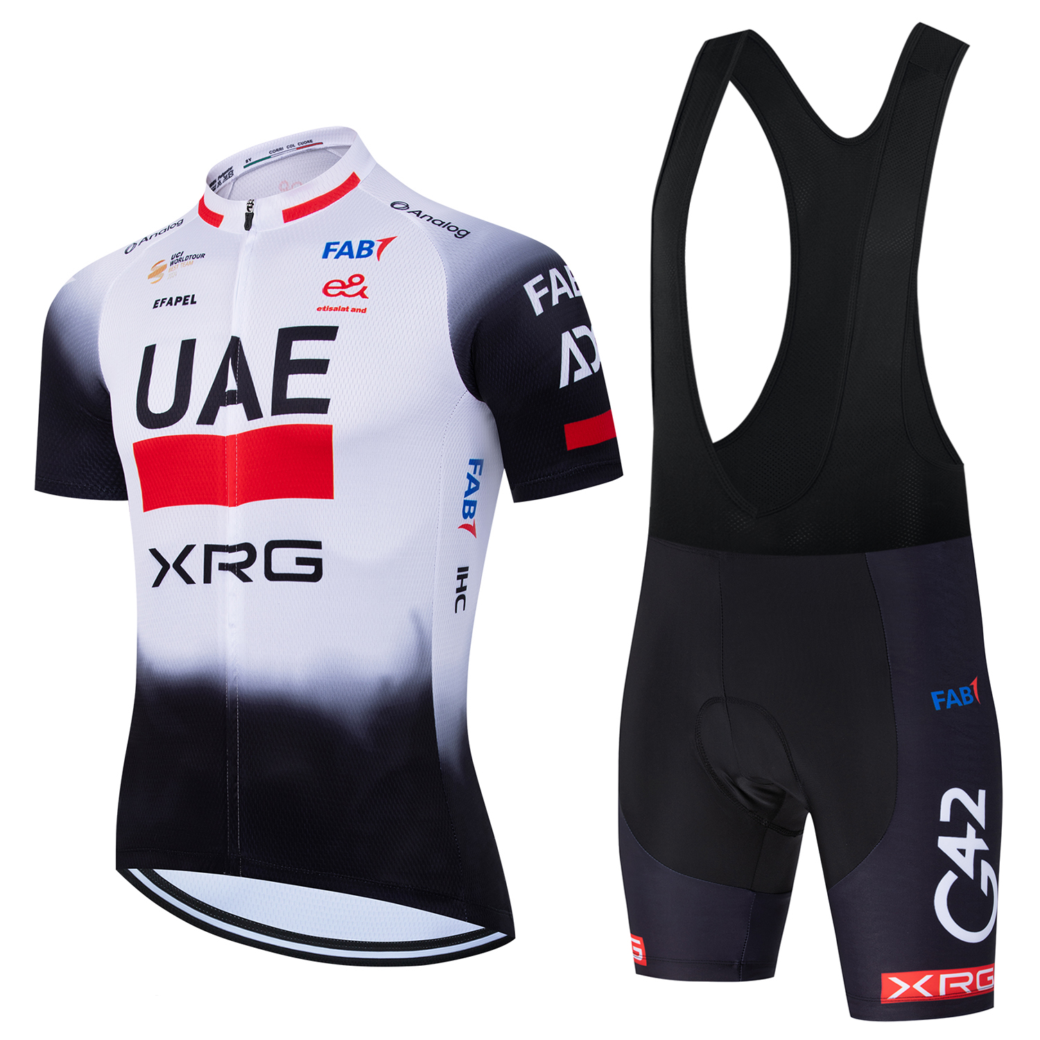 2025 UAE Cycling Jersey Set Ma - Cycling Gear Uae avaliação e preço