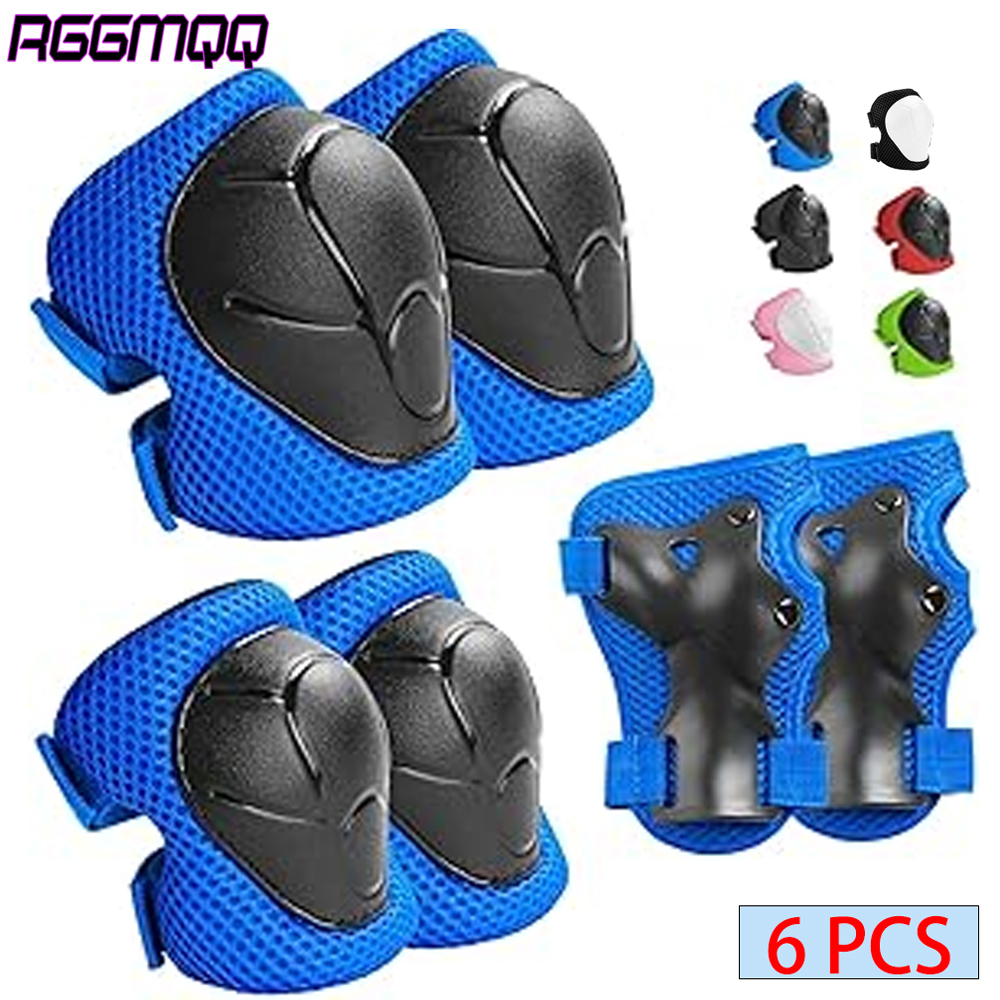 6PCS Kids Protective Gear Set  - Cycling Gear Of The Year avaliação e preço