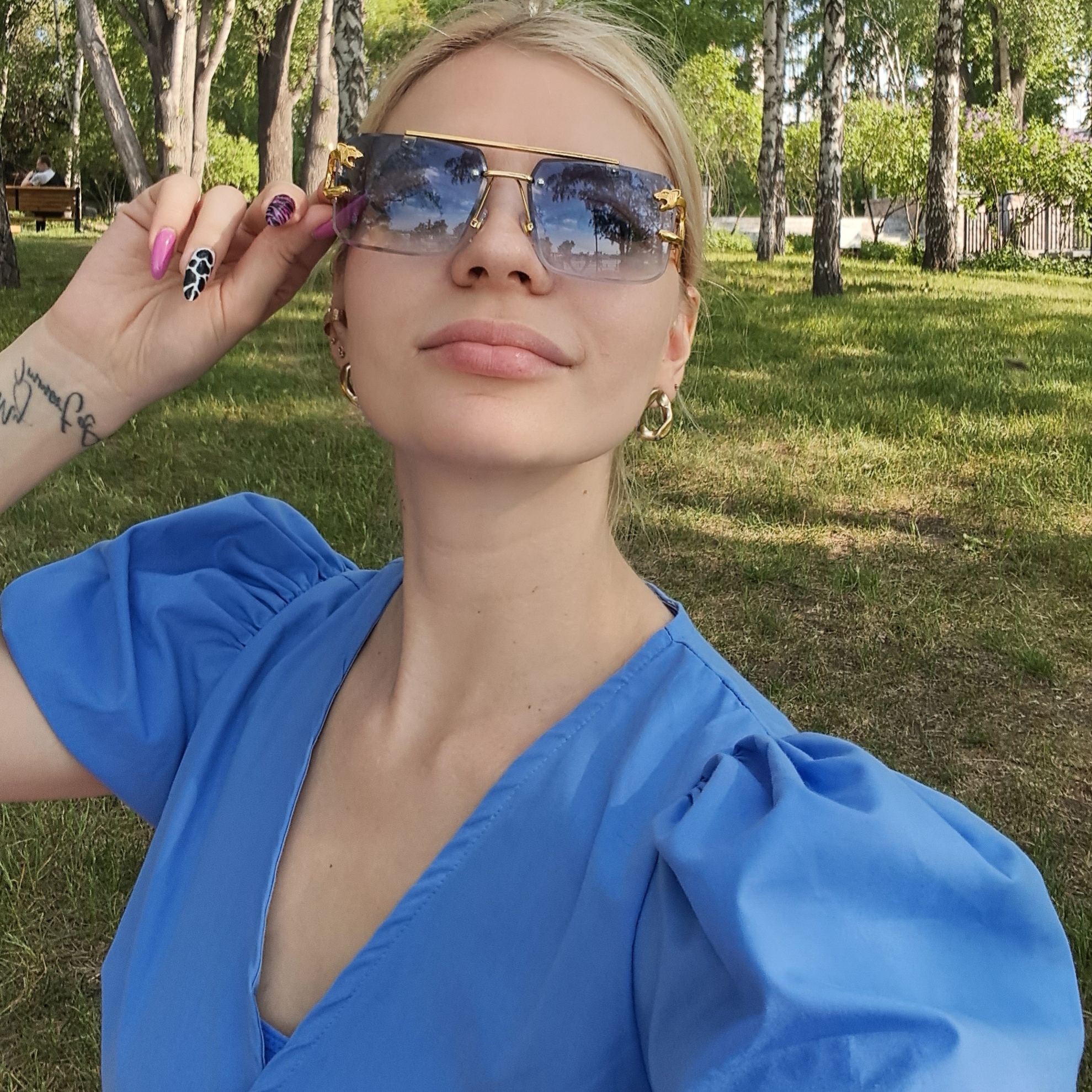 Fashion Leopard Rimless Square - Vintage Cycling Gear avaliação e preço