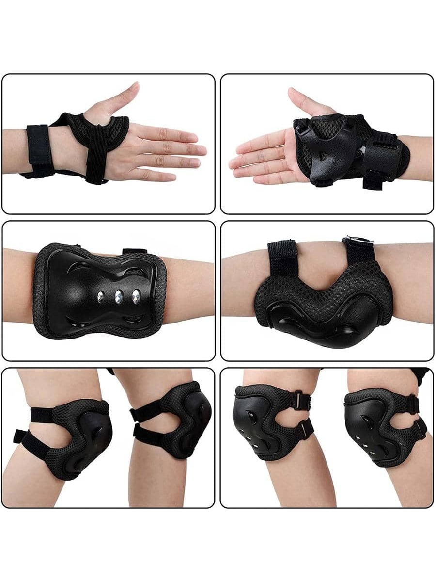 6PCS Kids Protective Gear Set  - Cycling Gear Of The Year avaliação e preço