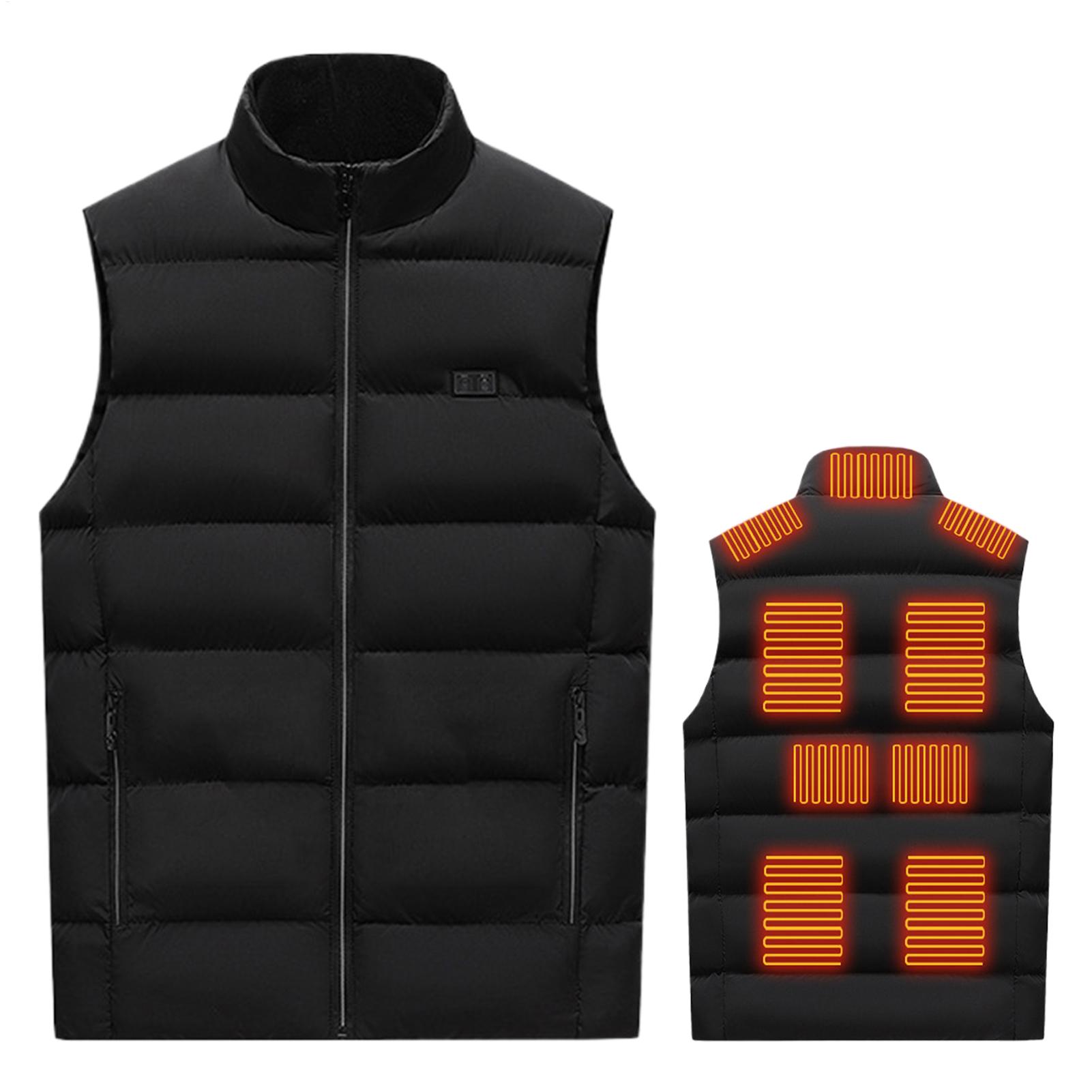 Winter Heated Vest Warm USB El - Cycling Gear Must Haves avaliação e preço