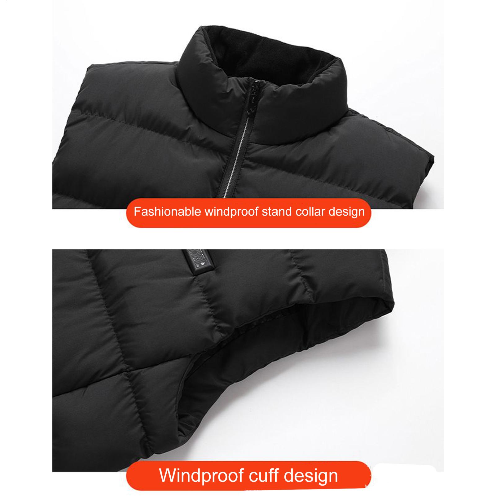 Winter Heated Vest Warm USB El - Cycling Gear Must Haves avaliação e preço
