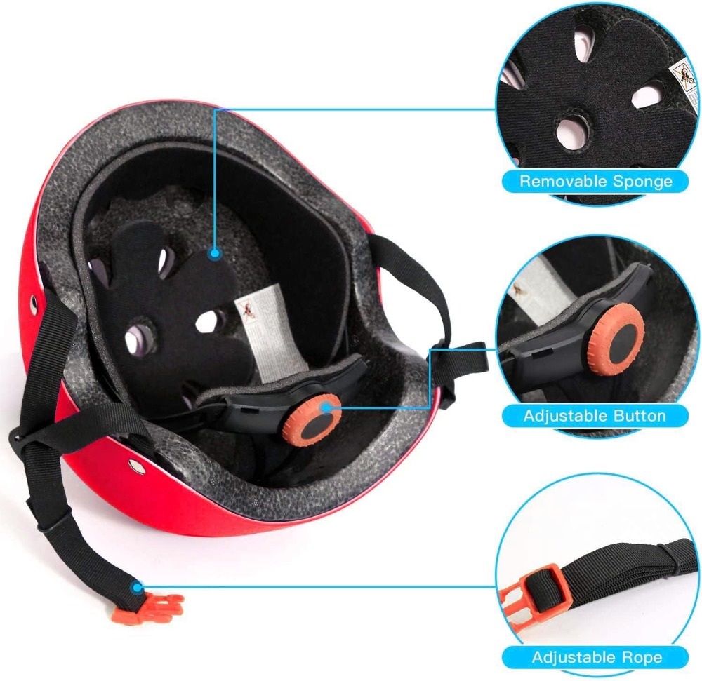 Kids Bike Helmet with Knee & E - Cycling Gear Of The Year avaliação e preço