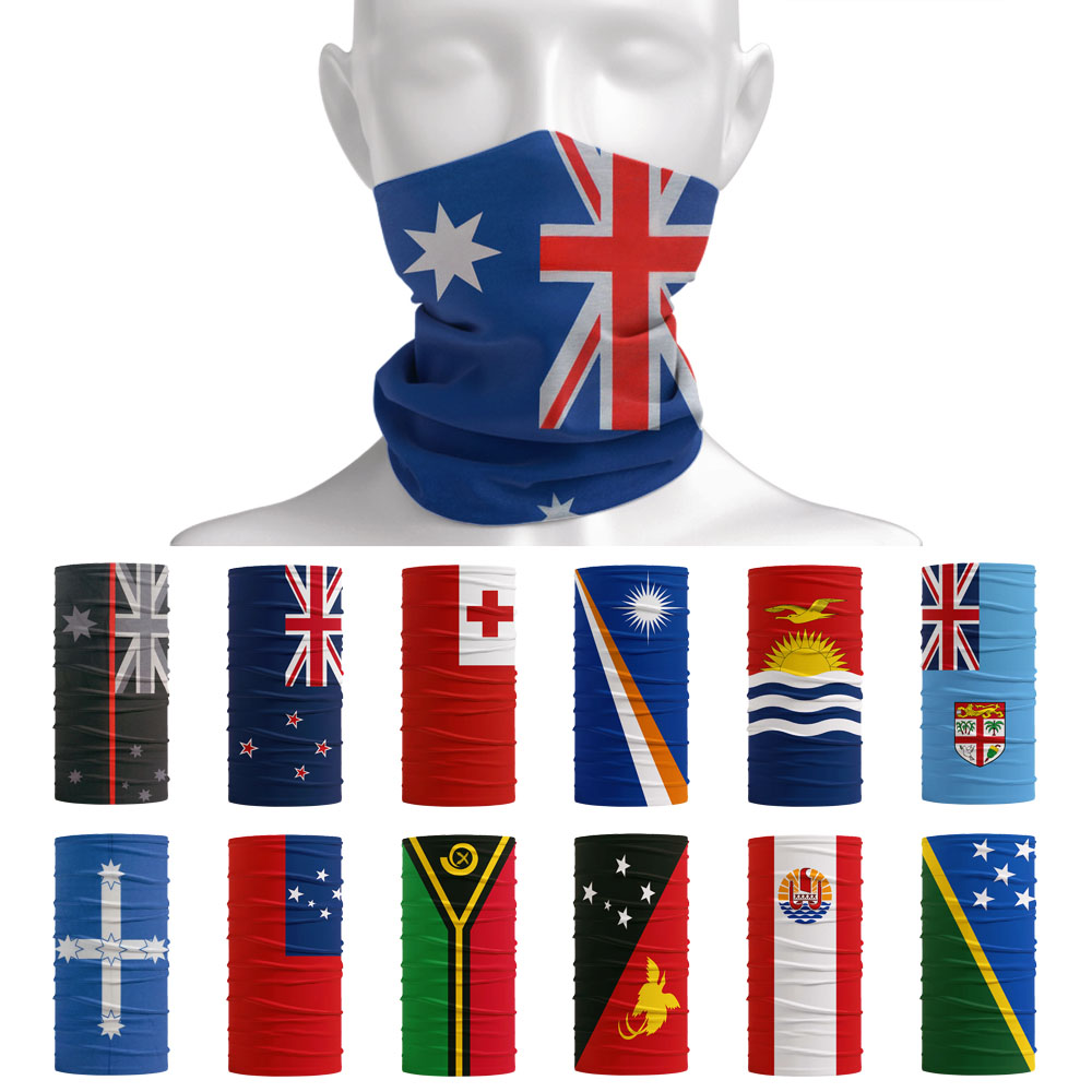 Australia New Zealand Flag Pat - Cycling Gear Australia avaliação e preço