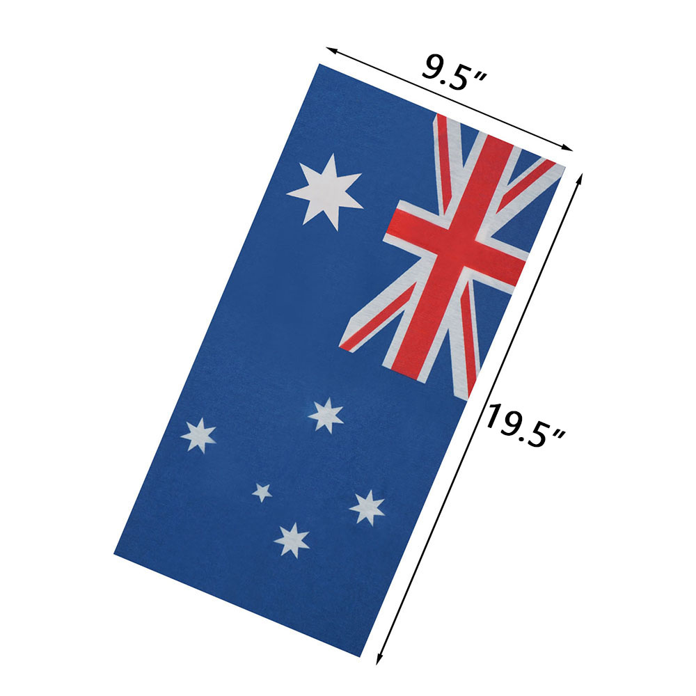 Australia New Zealand Flag Pat - Cycling Gear Australia avaliação e preço