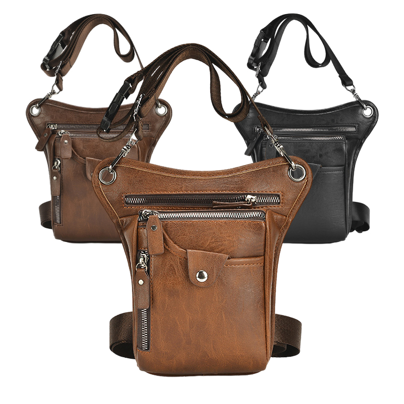 Vintage Pu Leather Waist Pack  - Vintage Cycling Gear avaliação e preço