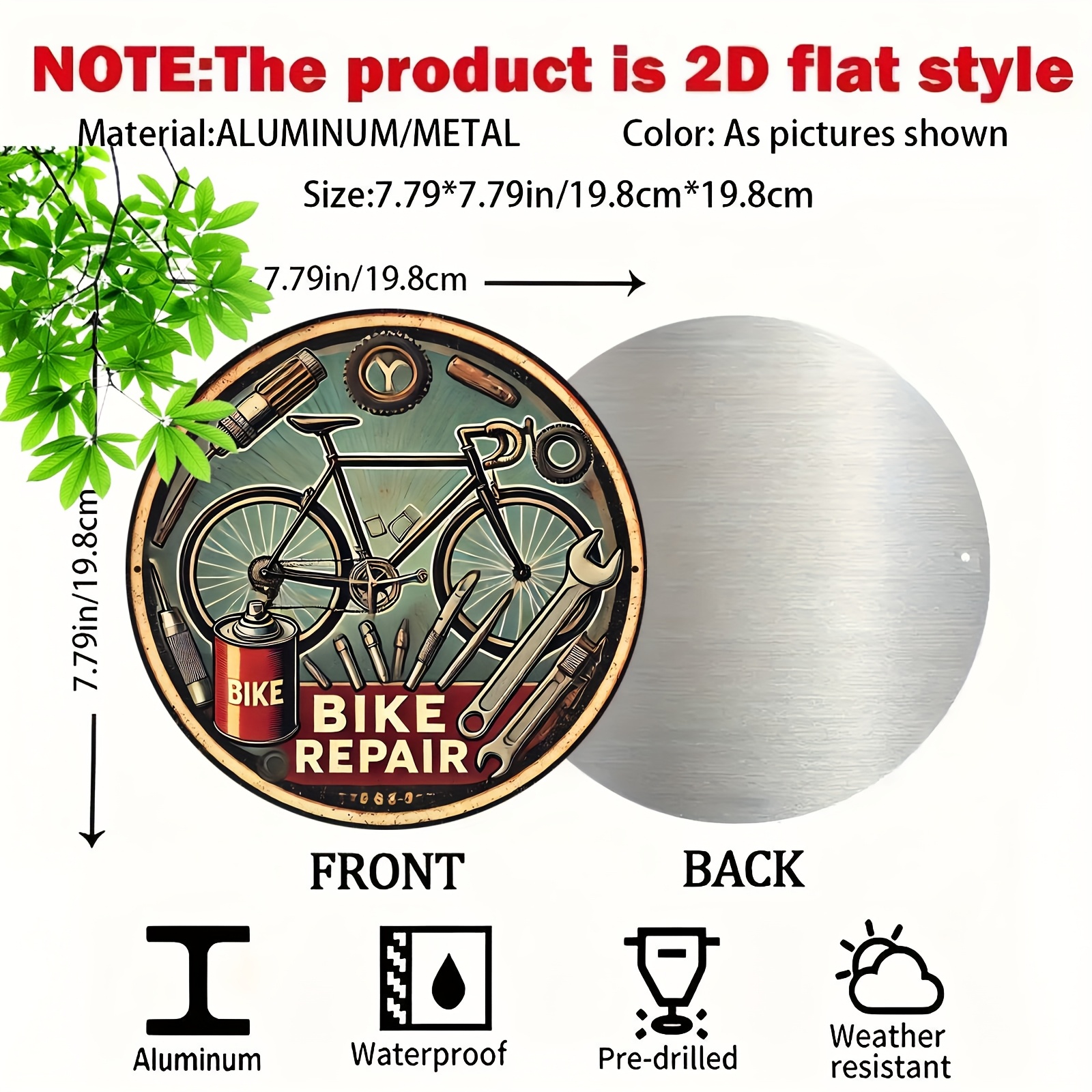 2D Flat, 2D Flat Round 1pc - V - Vintage Cycling Gear avaliação e preço
