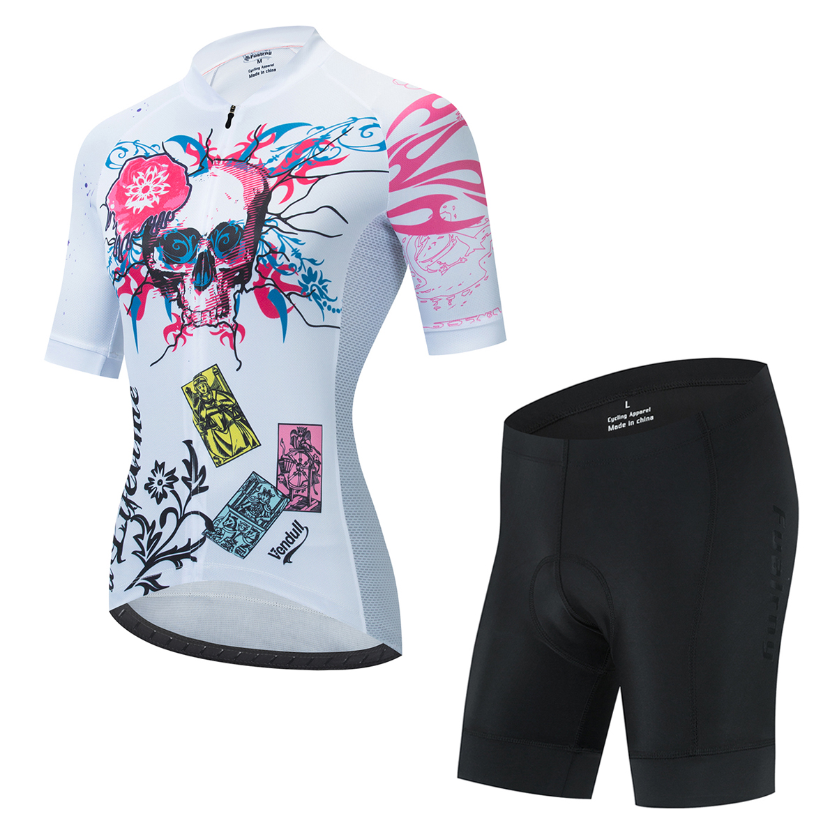 Summer Cycling Jersey Sets 202 - Cycling Gear Girls avaliação e preço