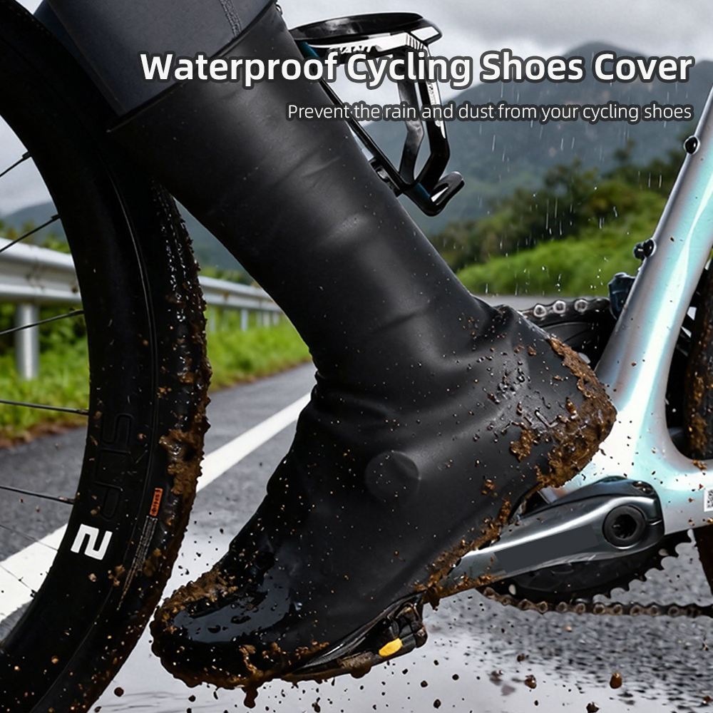 Waterproof Cycling Shoes Cover - Road Bike Cleats avaliação e preço