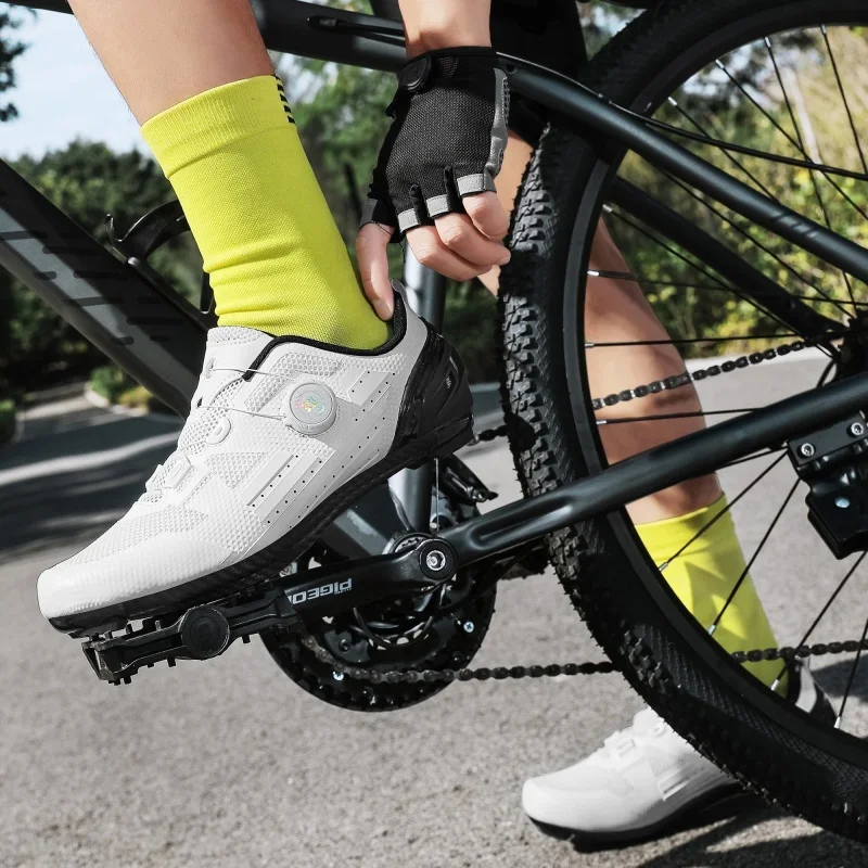 Road Cycling Shoes male Breath - Road Bike Cleats avaliação e preço