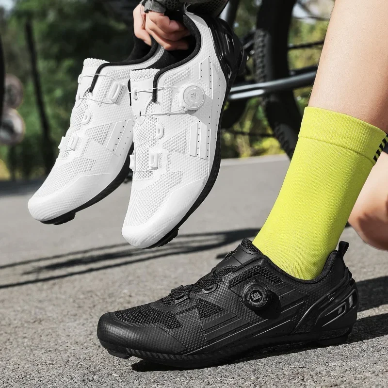 Road Cycling Shoes male Breath - Road Bike Cleats avaliação e preço