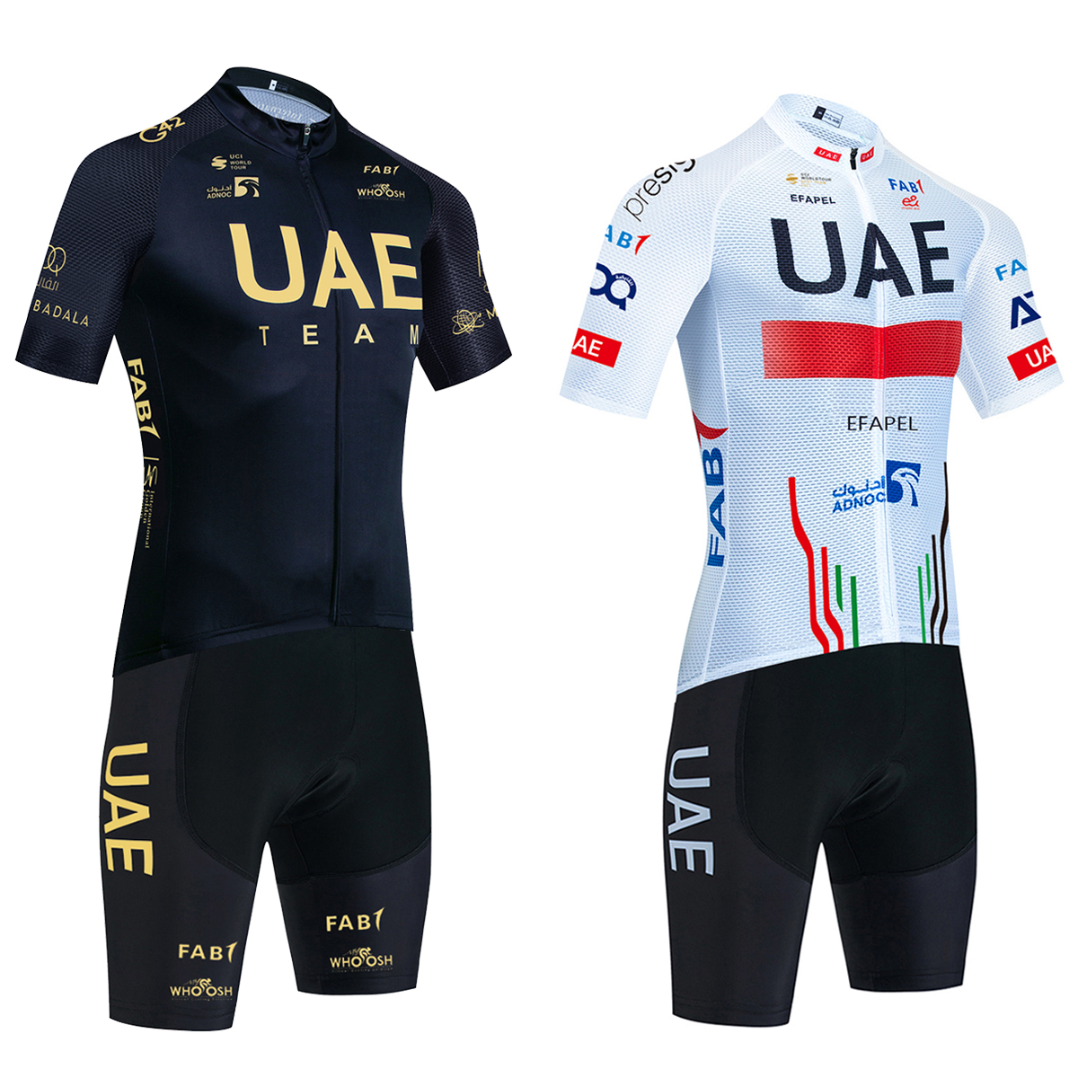 New UAE Cycling Jersey Gold Co - Cycling Gear Uae avaliação e preço